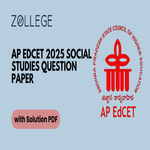 AP EDCET 2025 Social Studies Question Paper with Solution PDF